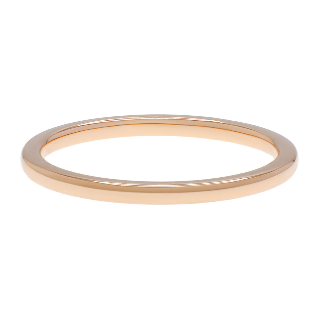 18K Rose Gold Band Ring