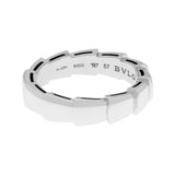 Bulgari 18K White Gold Serpenti Viper Ring Designer Jewellery Bulgari