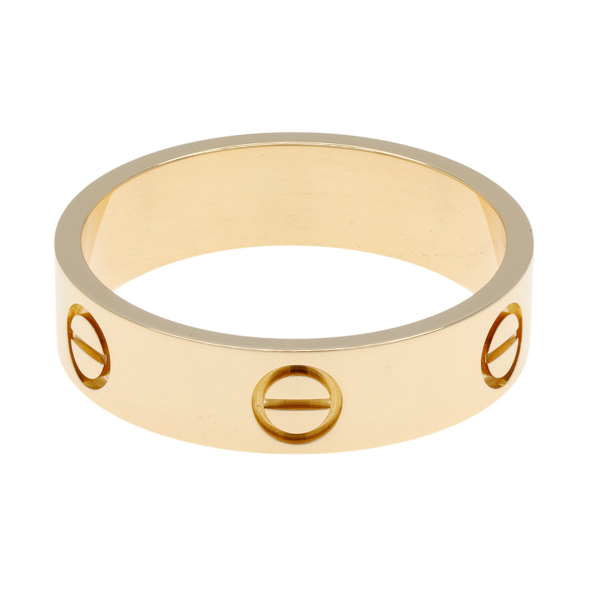 Cartier 18K Yellow Gold Classic Love Ring Designer Jewellery Cartier