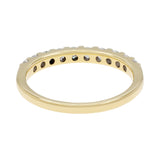 18K Yellow Gold 0.45ct Diamond Band Ring Fine Jewellery Modaselle