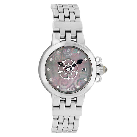 Tudor Stainless Steel Claire De Rose 35100 Watches Tudor