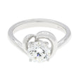 18K White Gold 1.14 Carat Diamond Solitaire Ring Fine Jewellery Modaselle