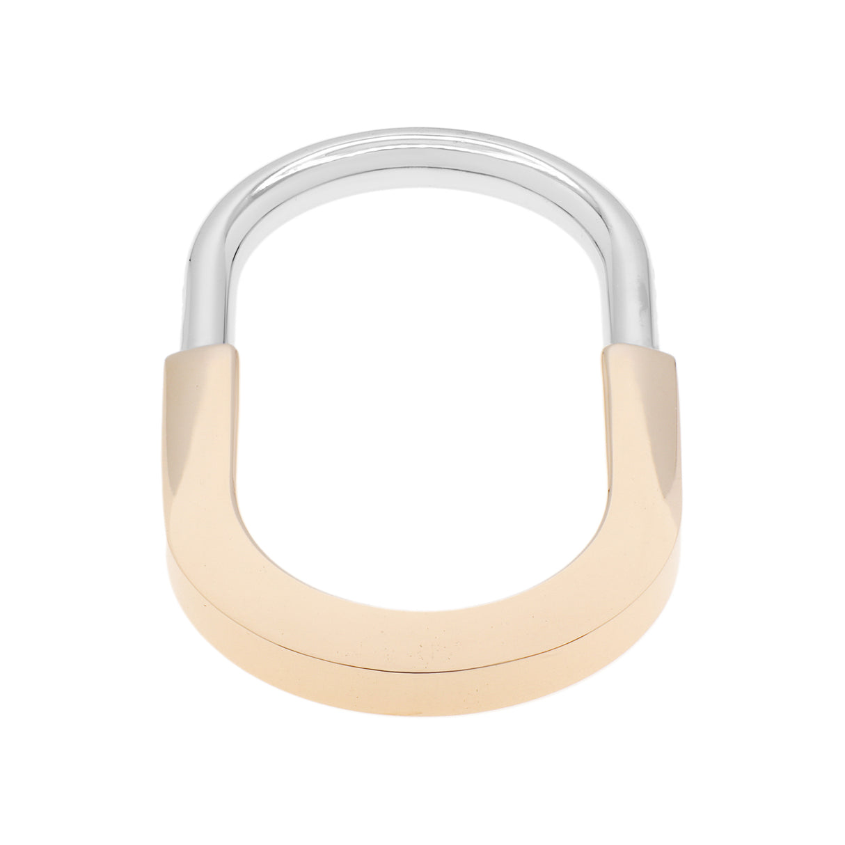 Tiffany & Co. 18K Diamond Lock Two-Finger Ring Designer Jewellery Tiffany and Co