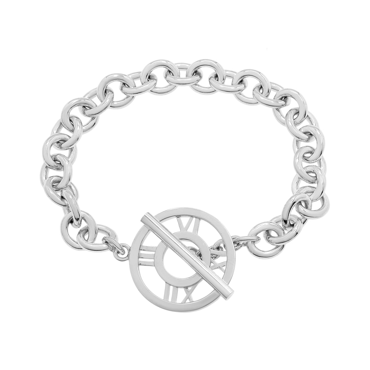 Tiffany & Co. Sterling Silver Atlas Toggle Bracelet Designer Jewellery Tiffany and Co