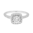 14K White Gold 1.01 Carat Diamond Ring Fine Jewellery Modaselle