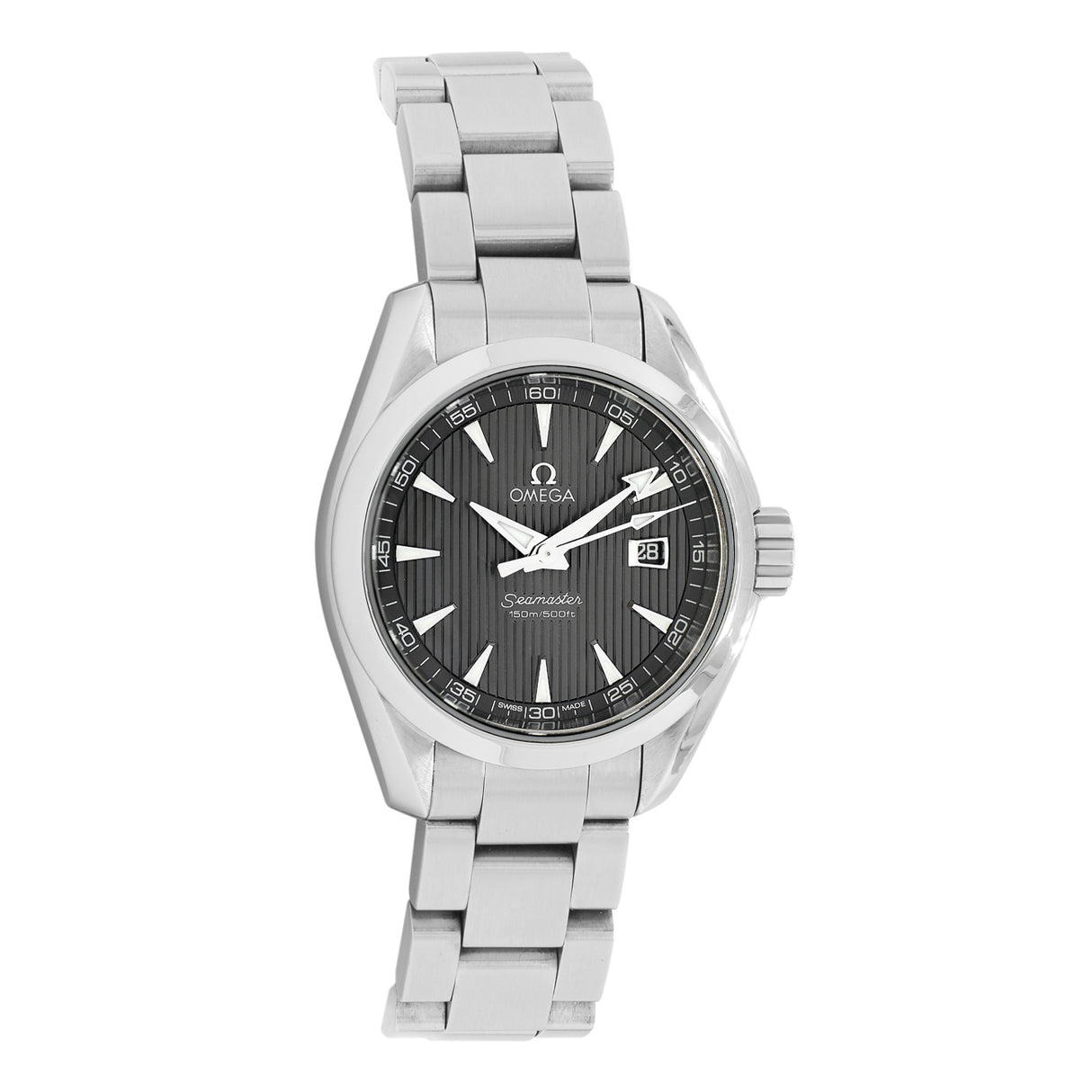 Omega Stainless Steel Seamaster Aqua Terra Quartz 231.10.30.61.06.001 Watches Omega