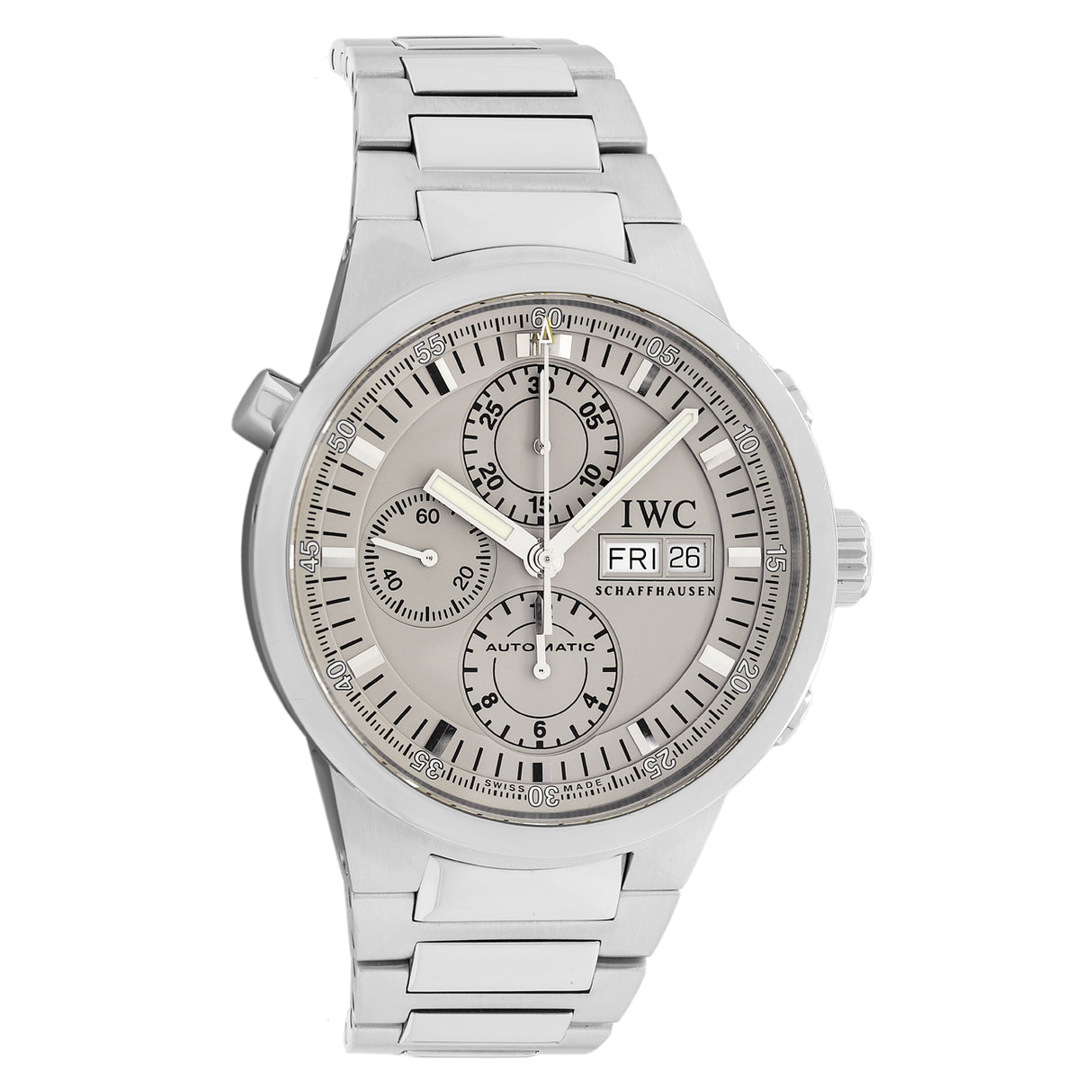 IWC Stainless Steel GST Rattrapante Chronograph IW371508 Watches IWC