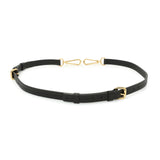 Louis Vuitton Black Calfskin 20mm Adjustable Shoulder Strap Accessories Louis Vuitton