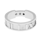 Tiffany & Co. 18K White Gold Diamond Atlas Ring Designer Jewellery Tiffany and Co