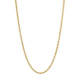David Yurman 18K Yellow Gold 5mm Fluted Chain Necklace Designer Jewellery David Yurman