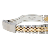 Rolex Stainless Steel 18K Yellow Gold Diamond Datejust 36 16233 Watches Rolex