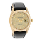 Rolex 18K Yellow Gold Datejust 36 16018 Watches Rolex
