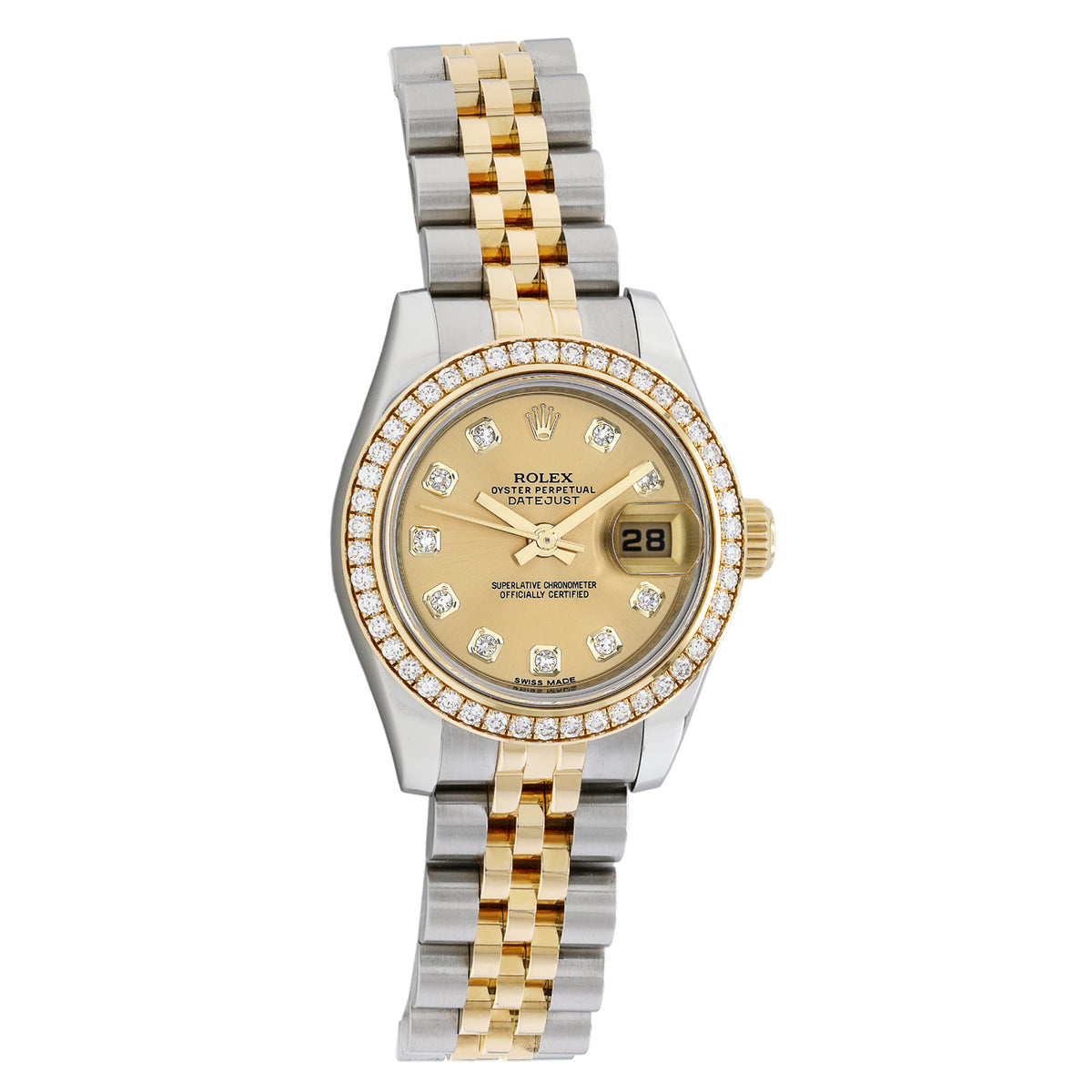 Rolex Two Tone Lady Datejust 26 179383 Watches Rolex