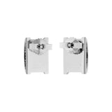 Gucci 18K White Gold Icon Twirl Earrings Designer Jewellery Gucci