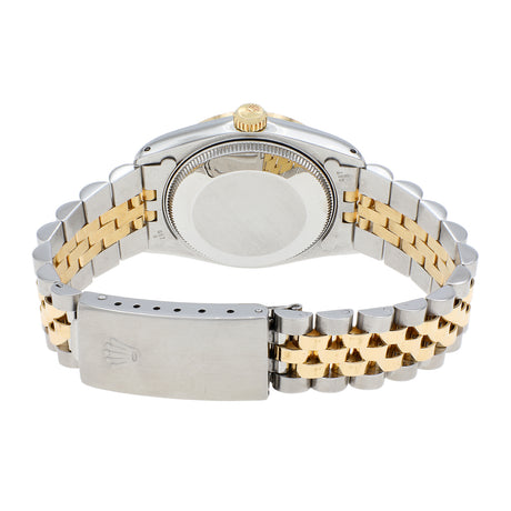 Rolex Stainless Steel 18K Yellow Gold Datejust 31 68273