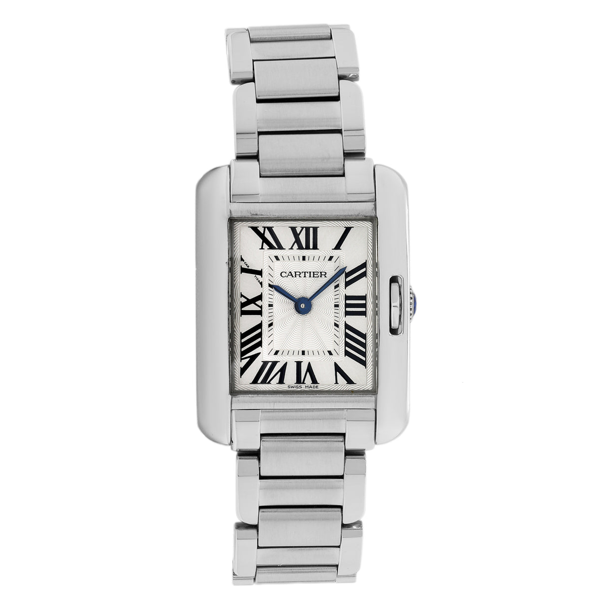 Cartier Stainless Steel Tank Anglaise W5310022 Watches Cartier