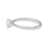 18K White Gold 0.62 Carat Solitaire Diamond Ring Fine Jewellery Modaselle