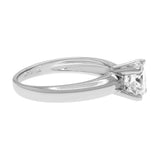 Platinum solitaire 1.01 Carat Diamond Ring