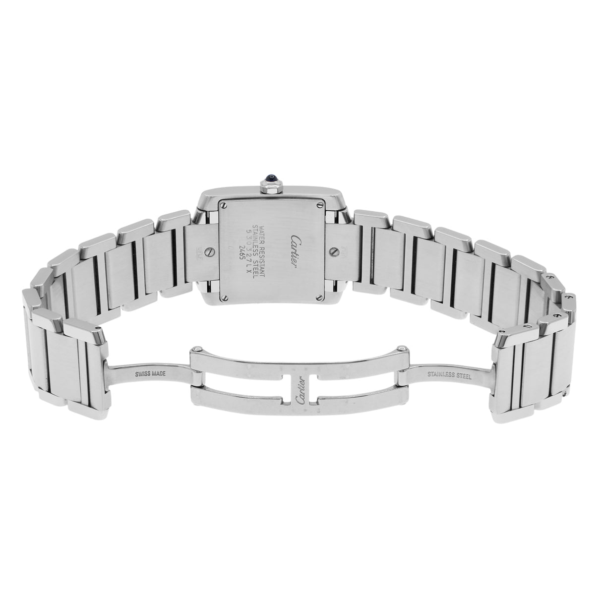 Cartier Stainless Steel Tank Francaise W51011Q3 Watches Cartier