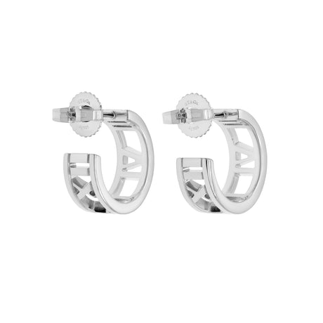 Tiffany & Co. Sterling Silver Atlas Hoop Earrings