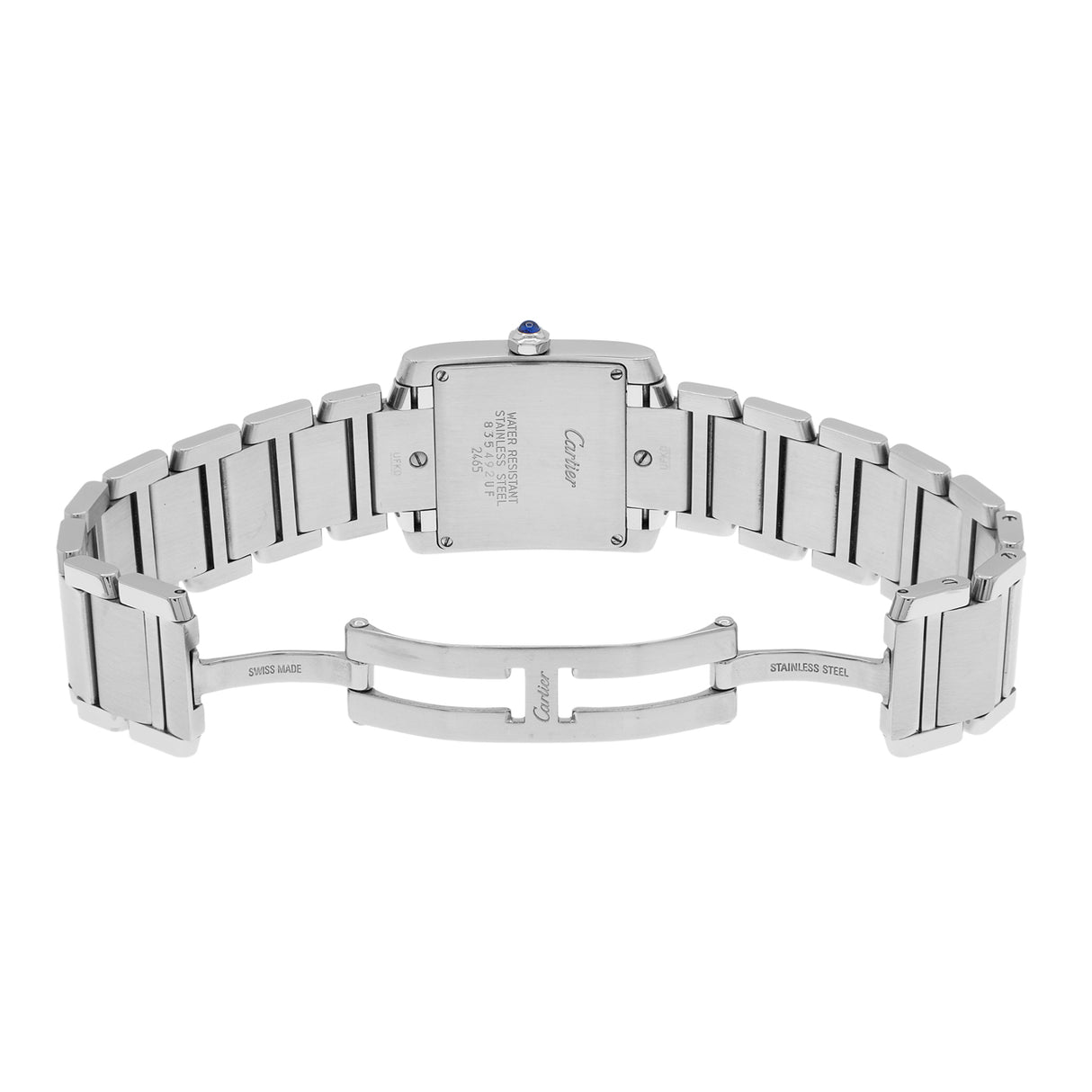Cartier Stainless Steel Tank Francaise Medium W51011Q3 Watches Cartier