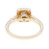 14K Yellow Gold 1.11 Carat Diamond Ring Fine Jewellery Modaselle