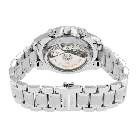 Longines Stainless Steel Master Collection Chronograph Mooonphase L2.673.4.78.6 Watches Longines