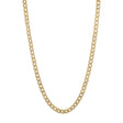 18K Yellow Gold Curb Link Chain Fine Jewellery Modaselle