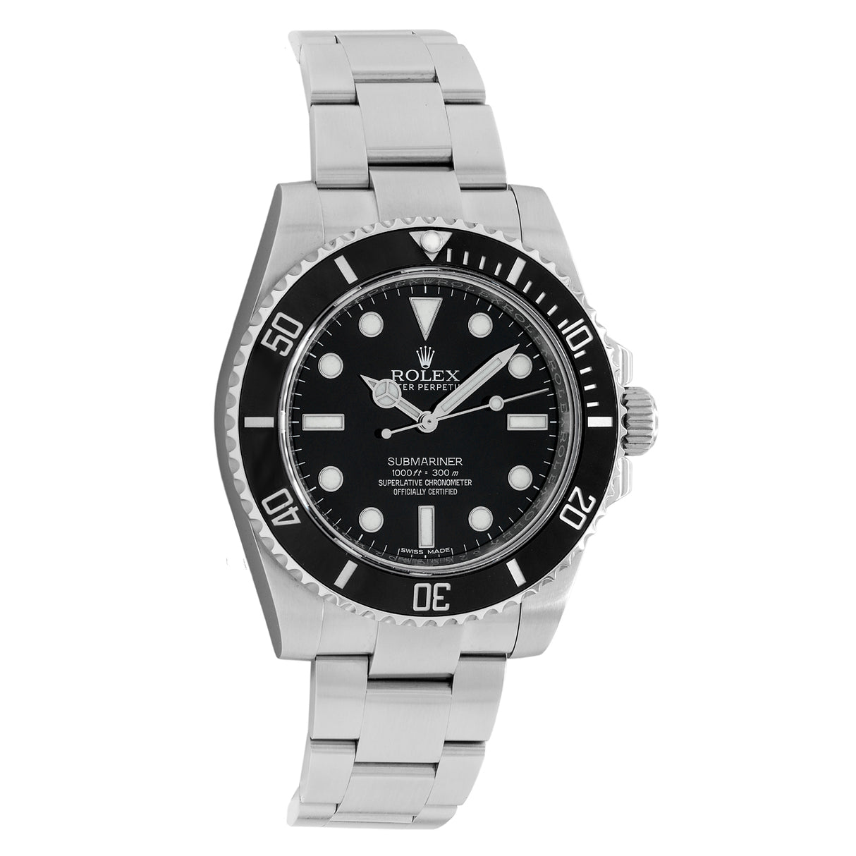 Rolex Stainless Steel Submariner 114060 Watches Rolex