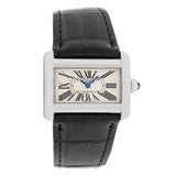 Cartier Stainless Steel Tank Divan 2599