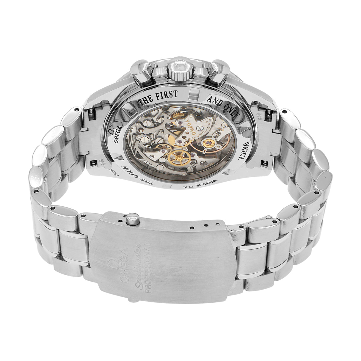 Omega Stainless Steel Speedmaster Professional Moonwatch 3573.50.00