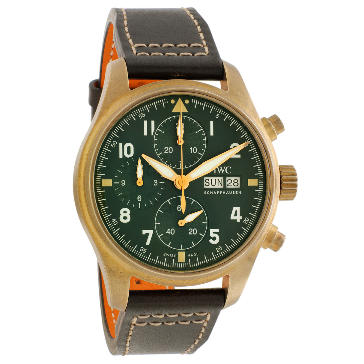IWC Bronze Pilot's Watch Chronograph Spitfire IW387902