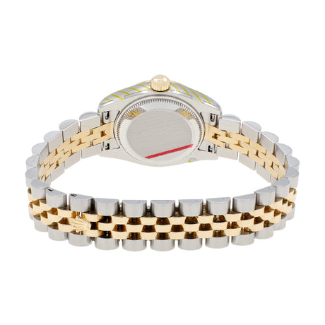 Rolex Stainless Steel 18K Yellow Gold Datejust 26 179173 Watches Rolex