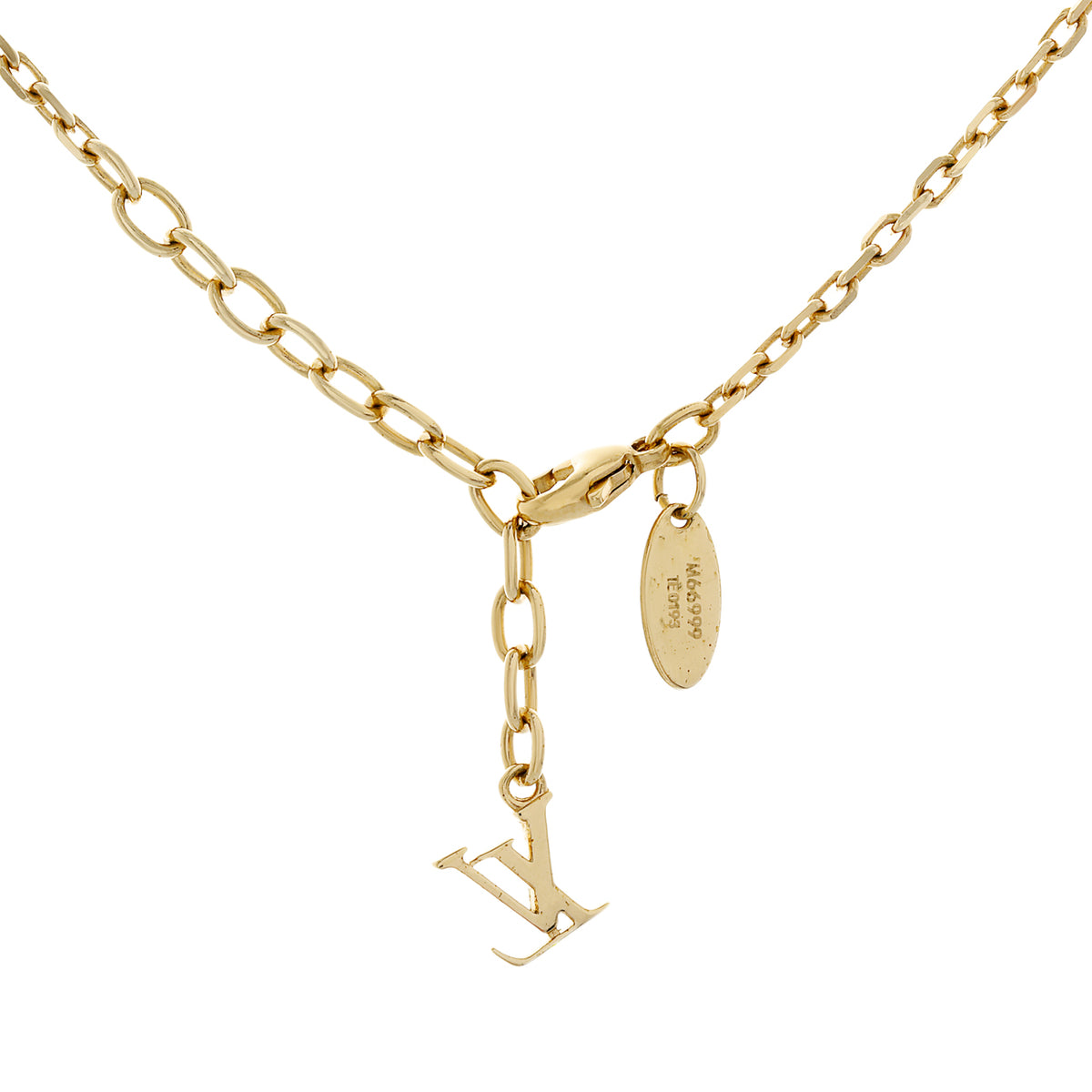 Louis Vuitton Swarovski Gamble Short Necklace Designer Jewellery Louis Vuitton