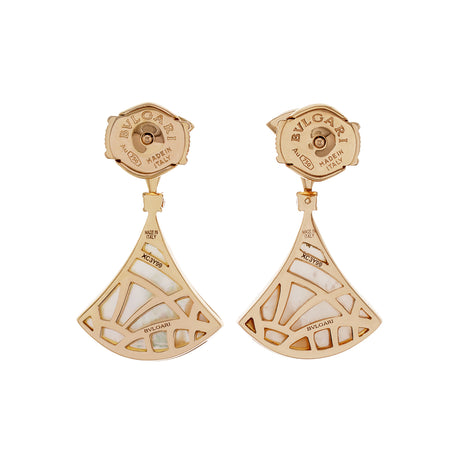 Bulgari 18K Rose Gold Divas’ Dream Earrings Designer Jewellery Bulgari