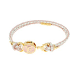 Louis Vuitton Braided Calfskin Clic It Fun and Sun Bracelet Designer Jewellery Louis Vuitton