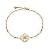 Gucci 18K Rose Gold Diamond Flora Bracelet Designer Jewellery Gucci