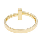 Tiffany & Co. 18K Yellow Gold T1 Ring Designer Jewellery Tiffany and Co