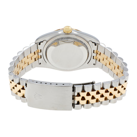 Rolex Stainless Steel 18K Yellow Gold Datejust 36 16233 Watches Rolex