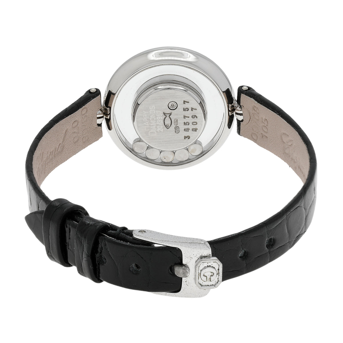 Chopard 18K White Gold Happy Diamonds 20/3957 Watches Chopard