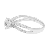 18K White Gold 1.01 Carat Diamond Ring Fine Jewellery Modaselle