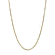 14K Yellow Gold Curb Chain Fine Jewellery Modaselle