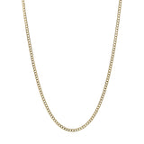 14K Yellow Gold Curb Chain Fine Jewellery Modaselle