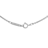 Tiffany & Co. Sterling Silver Atlas Cube Pendant Necklace Designer Jewellery Tiffany and Co