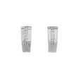 14K White Gold Diamond Cut Earrings Fine Jewellery Modaselle