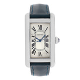 Cartier Stainless Steel Tank Americaine Medium WSTA0017