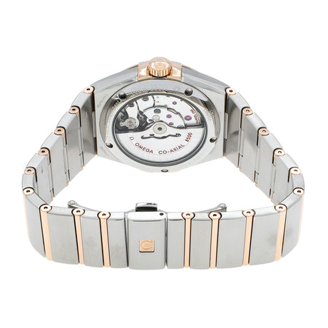 Omega Stainless Steel 18K Rose Gold Constellation 123.20.38.21.06.001 Watches Omega