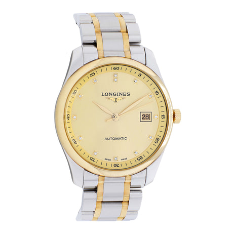 Longines Stainless Steel 18K Yellow Gold Master Collection L2.793.5.37.7 Watches Longines