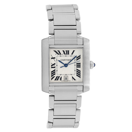 Cartier Stainless Steel Tank Francaise W51002Q3 Watches Cartier