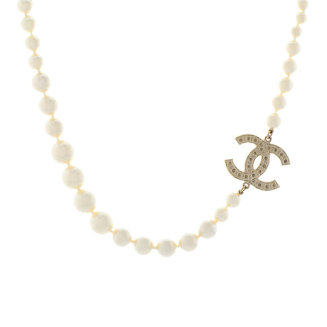 Chanel Pearl CC Choker Necklace Designer Jewellery Chanel